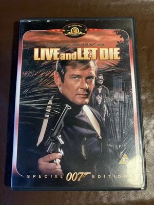 MGM's Live And Let Die DVD - Roger Moore - Free Post - Image 1 of 3