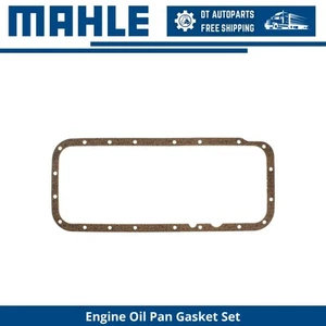 For 1965-1974 Plymouth Satellite Engine Oil Pan Gasket Set Mahle 1966 1967 1968 - Picture 1 of 3