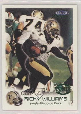 1999 Fleer Focus Rookie Stealth /300 Ricky Williams #159 Rookie RC - Image 1 of 2
