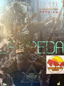 Hot Toys Aliens Vs Predator AVP Réquiem Wolf Predator Arma pesada MMS443 1/6 - Imagen 1 de 11