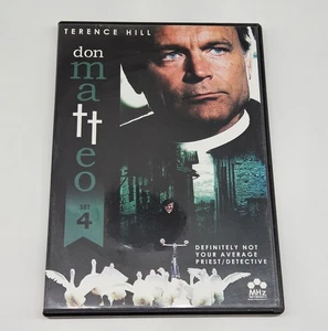 Don Matteo Set 4 DVD Terence Hill Episodes 25-32 Mhz Networks Italian Mystery - Picture 1 of 4