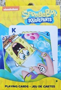 Spongebob Schwammkopf Spielkarten Nickelodeon Spielkarten Sealed Neu Box - Bild 1 von 4