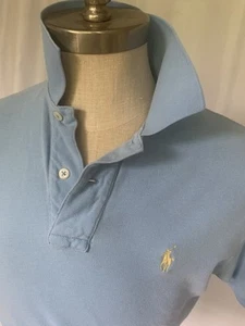 POLO Ralph Lauren Polo Uomo Blu Pallido, Small - Foto 1 di 12