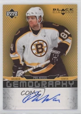 2007-08 Upper Deck Black Diamond Gemography Phil Kessel #G-PK Auto - Image 1 of 2