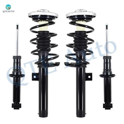 Set of 4 Front Quick Complete Strut-Coil Spring-Rear Shock For 2011-2017 BMW X3 - Image 1 of 4