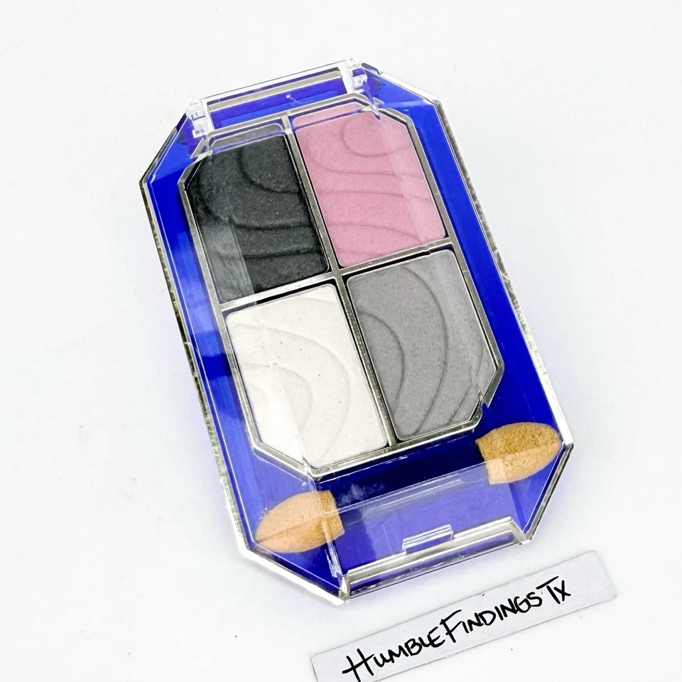 Max Factor Visual Eyes CHARCOAL EyeShadow Quartet Vintage NEW Palette Pink Black - Image 1 of 4