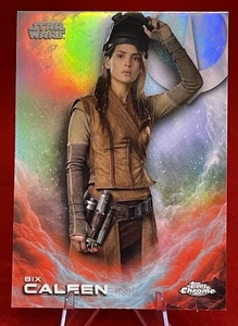 2025 Topps Chrome Star Wars Costco Exclusive Card CE-3 - Bix Caleen Refractor - Picture 1 of 3
