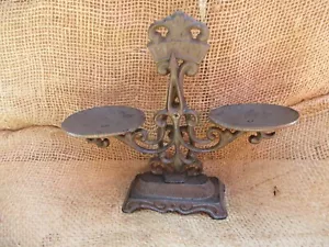 Rustic Farmhouse Scale Balance Decoration TableTop Decor Vintage Reproduction - Picture 1 of 6