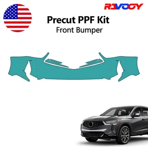For Acura RDX 2022-2025 Front Bumper Paint Protection Film Precut PPF Kit - Picture 1 of 8