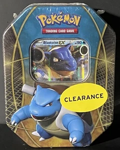 Pokemon 2014 XY Power Trio Blastoise EX Tin Factory Sealed (2016 Reprint) Tear - Bild 1 von 7