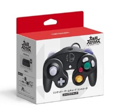 Nintendo GAMECUBE Controller GC Super Smash Bros. Genuine Black - Image 1 of 2