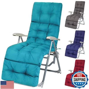 Matalde Chaise Lounge Cushions Outdoor, Waterproof and Fade-Resistant Lounge - Picture 1 of 5