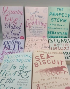 Harper Perennial Stranger Than Series Book Set 1, 3, 4, 5, 6,7, 8, 10 Longitude, - Picture 1 of 8