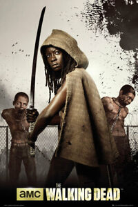 Poster The Walking Dead Michonne Hawthorne Danai Gurira