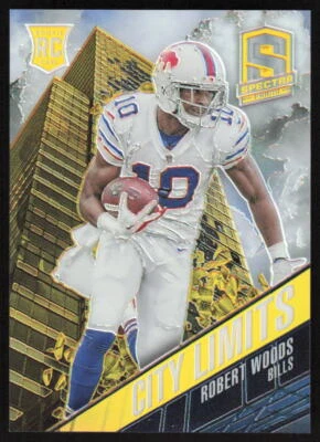 2013 Panini Spectra City Limits Gold Rookie #81 Robert Woods /10 Buffalo Bills - Image 1 of 2