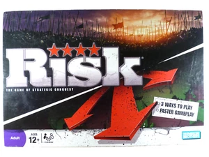 RISK The Game of Strategic Conquest Reinvention 2008 100% Complete Adult Hasbro - Picture 1 of 2