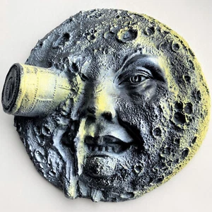 Weatherproof Wall Sculpture, Classic Handmade Indoor/Outdoor Moon, Home, Garden - Picture 1 of 12