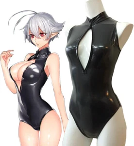 Adena Anime Sexy Moe Girls Open Chest Swimsuit Cosplay Costume Halloween - Picture 1 of 3