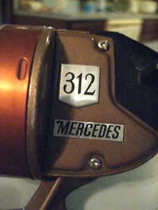 Vintage Copper Mercedes 312 Fishing Reel Olympic Japan HTF Great Working - Picture 1 of 8