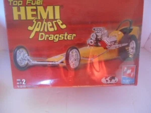 TOP FUEL HEMI SPHERE DRAGSTER AMT- 1/25 SEALED PLASTIC M0DEL KIT - Picture 1 of 1