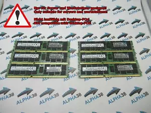 Samsung 96 GB (6x 16 GB) DDR3-1600 PC3-12800R M393B2G70BH0-CK0Q9 CL11 15V - Photo 1/1