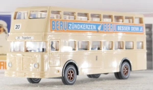 Wiking Werbemodell Büssing 1:87 A.S.S Bus D2U Beru Zünkerzen GK 1B 1987 OVP MiB - Bild 1 von 6