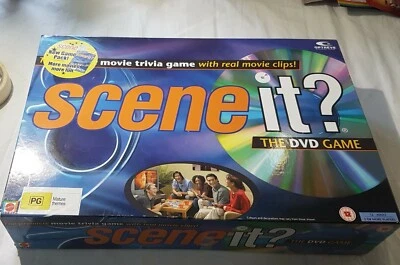 Scene It? The DVD Game Movie Trivia Game with Movie Clips  Like New/ Opened Box - Image 1 of 4