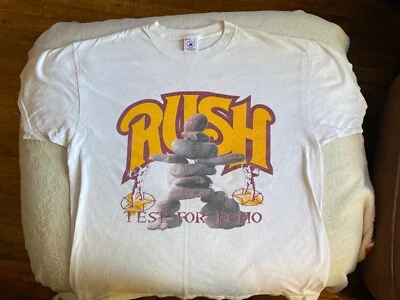 ¡NUEVO! Camiseta De Colección Años 90 Prueba Rush Para Echo '97 Gira de Conciertos RARA Talla XL Foto 1 de 2
