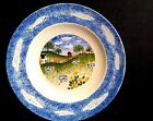 Folkcraft "Country Side" Stoneware 8.5" Pasta/Salad/Dessert Plate Country Chic