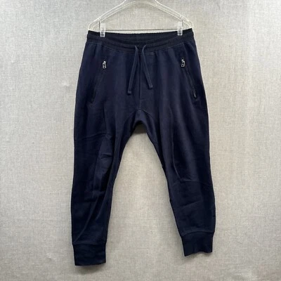 Kith Joggers Pants Mens Large Tapered Blue Indigo Knit Sweatpants Drawstring - Image 1 of 4