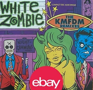 White Zombie Nightcrawlers : The KMFDM Remixes Australian CD Single - Picture 1 of 3