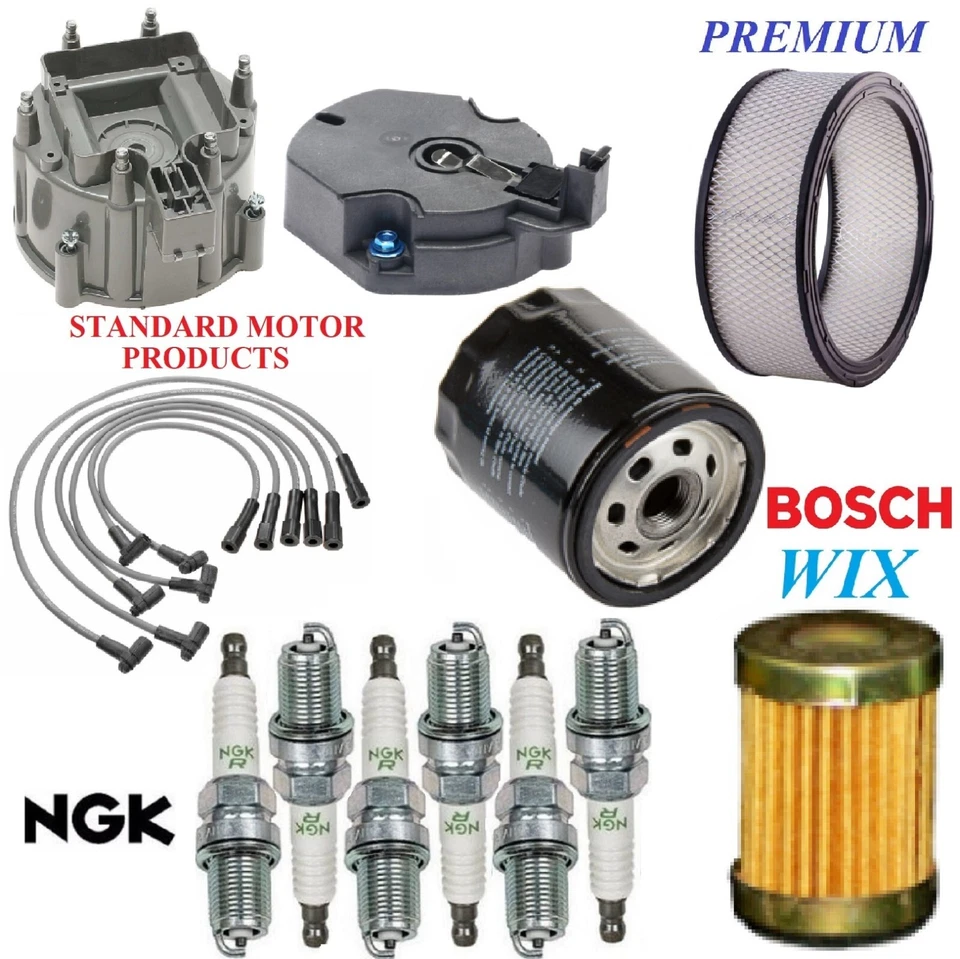 Kit de afinación filtros tapones de cable para Pontiac Grand Lemans V6 3,8 L 1979-1981 Foto 1 de 1