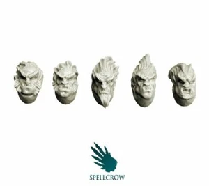 Spellcrow Wolves Knights Feral Heads - SPCB6011 - Picture 1 of 1