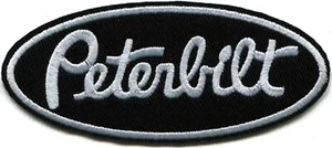 Peterbilt embroidered Iron on patch  - Afbeelding 1 van 1