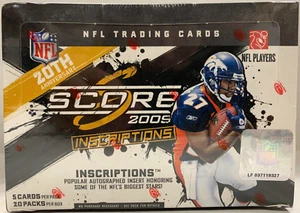 2009 SCORE INSCRIPTIONS NFL FOOTBALL HOBBY BOX MATTHEW STAFFORD RC NEW SEALED - Picture 1 of 2