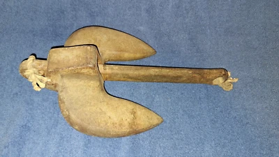 Ancla de barco vintage TITE de 15 libras Foto 1 de 4