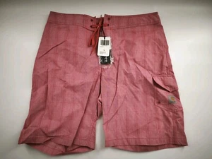 Carhartt Board Short kurze Hose Boardshort Rot kariert L 34 Badehose Sommer C3 - Bild 1 von 6