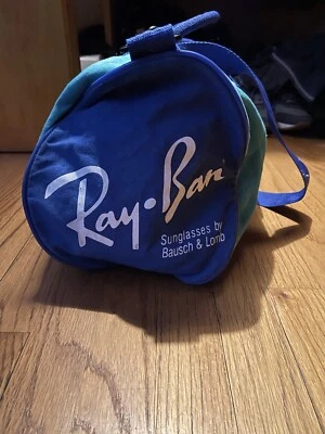 Ray Ban Sunglasses  vintags Advertising Duffle Bag 1992 Barcelona Olympics - Image 1 of 3