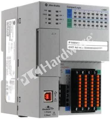 Allen Bradley 1769-L16ER-BB1B /B CompactLogix 5370 L1 E-Net Processor 32-P I/O - Image 1 of 4