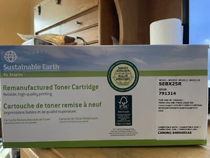 Staples wiederaufbereitete schwarze Tonerkassette Canon X25 (8489A001AA) 791314 - Bild 1 von 1