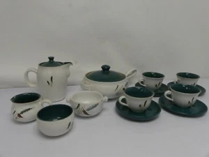 (ref288CU) Denby Greenwheat Coffee Set - Picture 1 of 7