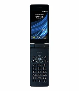 [New] SHARP AQUOS 805SH Keitai 3 Black Softbank flip phone Cell phone from Japan - Afbeelding 1 van 5