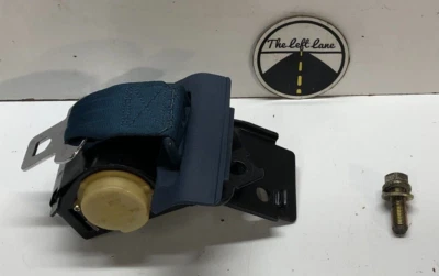 1984-1989 NISSAN 300ZX Z31 3.0L MT REAR PASSENGER SIDE RH SEAT BELT OEM BLUE - Image 1 of 4
