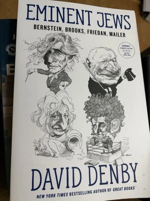 Eminent Jews: Bernstein, Brooks, Friedan, Mailer by David Denby New Arc Copy PB - Image 1 of 2