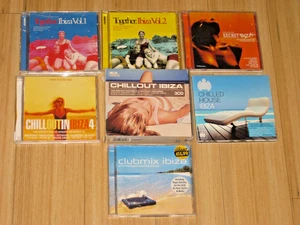 Ibiza Dance House Chillout 7 CD Album Collection Lot Together Ibiza Secret Ibiza - Picture 1 of 1