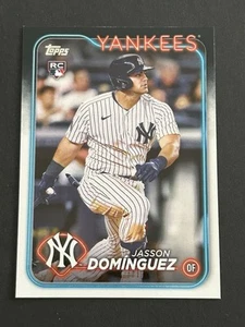 2024 Topps #60 Jasson Domínguez Rookie New York Yankees - Picture 1 of 2