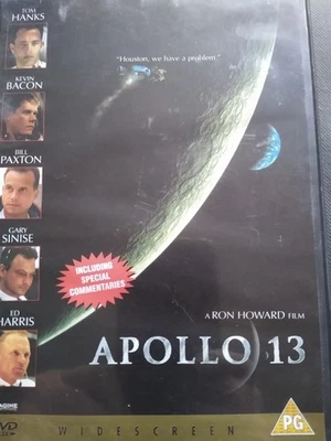 Apollo 13 DVD Widescreen 1999, Tom Hanks, Ron Howard Dir., Certified PG - Image 1 of 3