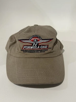 De colección Indy Fórmula Uno U.S. Grand Prix Racing 24 de septiembre de 2000 Gorra con tirantes Foto 1 de 4