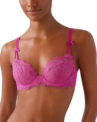 Sutiã b.tempt'd by Wacoal 951296 b.tempt'd It's On Underwire - Vermelho fúcsia - 36DD - Imagem 1 de 2