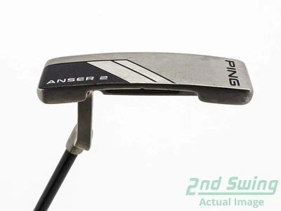 Ping 2024 Anser 2 Putter Graphite Left Black Dot 35.5in - Image 1 of 4